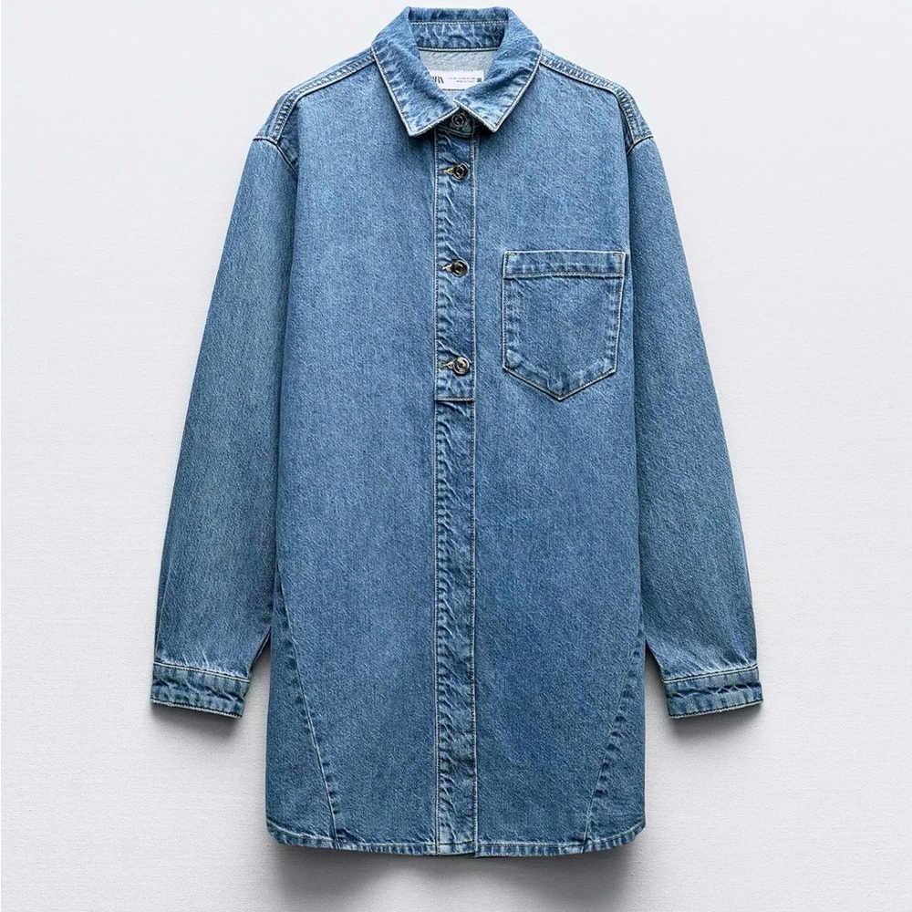 Zara  Denim Mini Dress